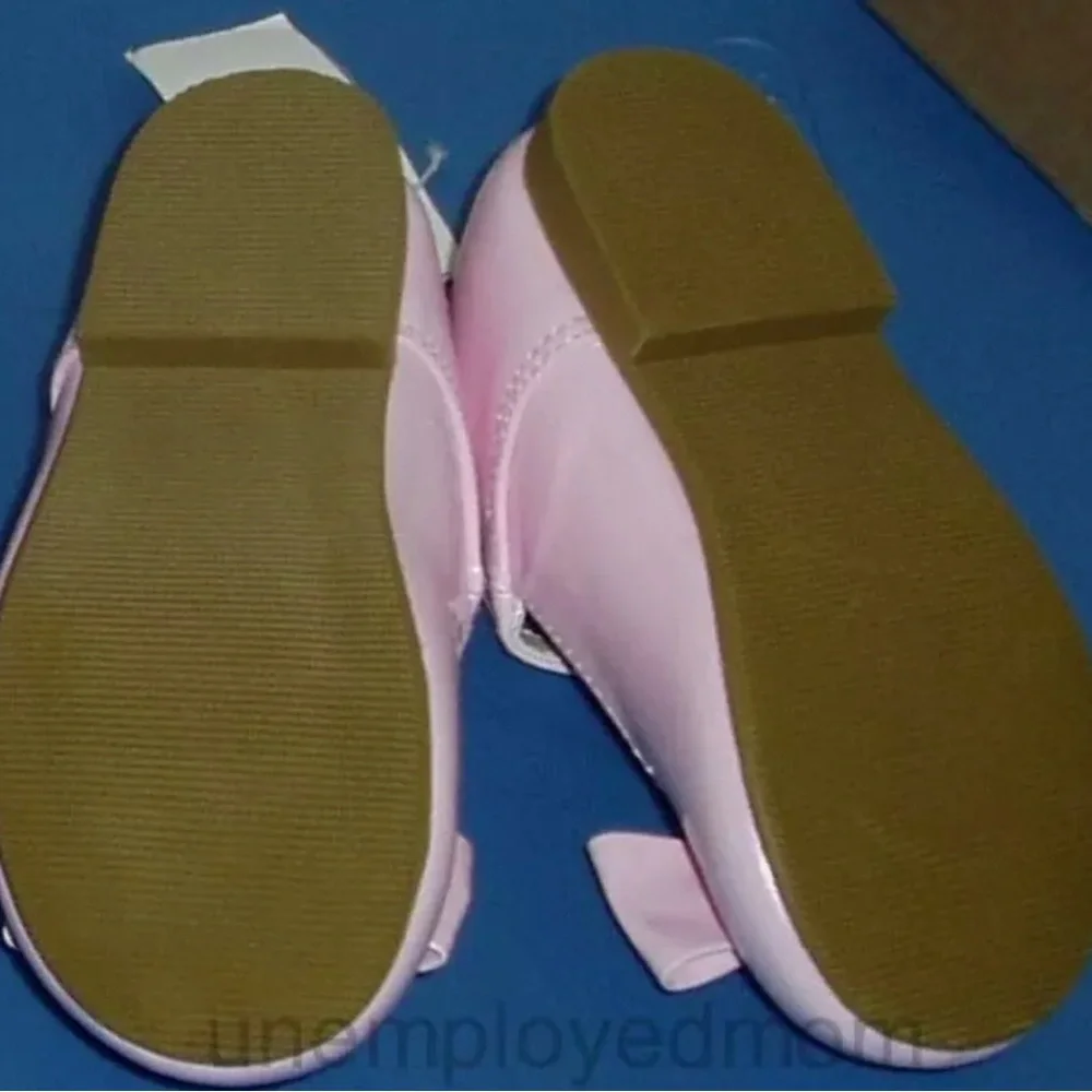 Pink Shoe Little Girls Dress Up Flat Shoes Party Wedding Dress Shoes Mary Jane